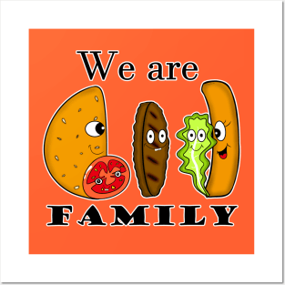 We Are Family Posters and Art